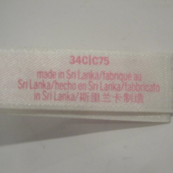 PINK by Victoria's Secret gorgeous Front clasp bra with lace trim  Size …34C - Picture 10 of 10